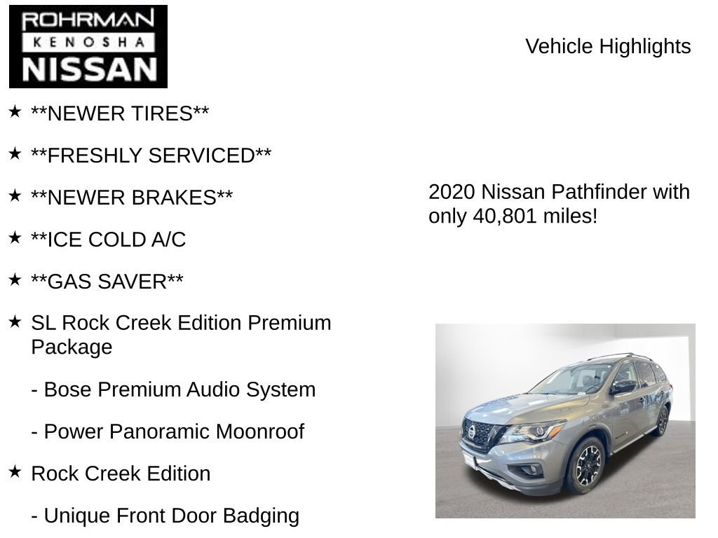 Used 2020 Nissan Pathfinder SL image 8
