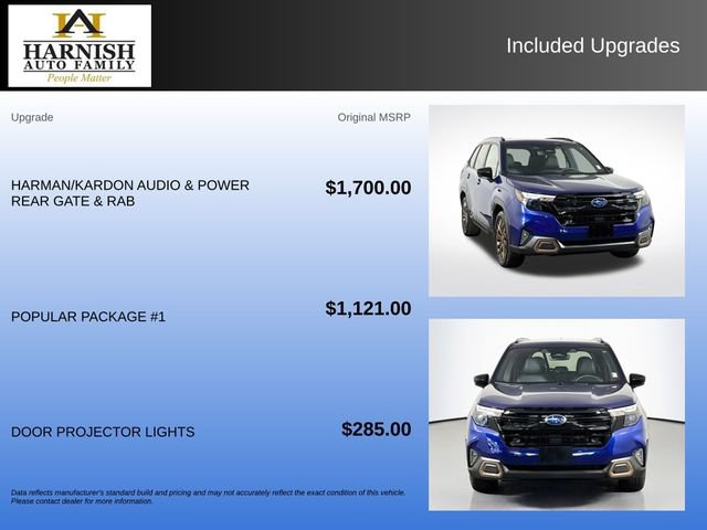 Certified 2025 Subaru Forester Sport w/ Popular Package #1 AWD/4WD image 5