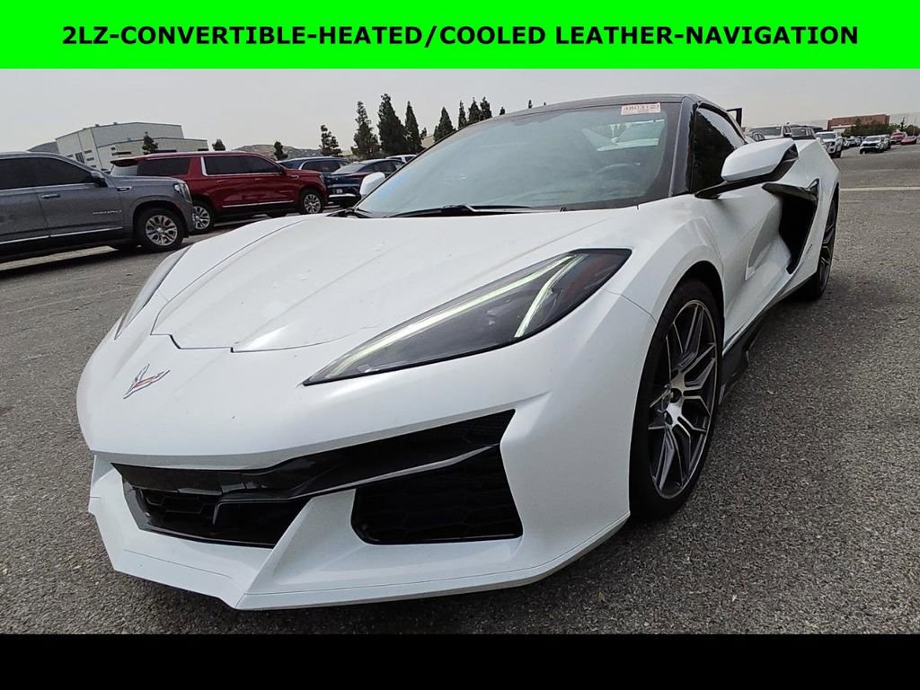 Used 2023 Chevrolet Corvette Z06 w/ Chrome Exterior Badge Package