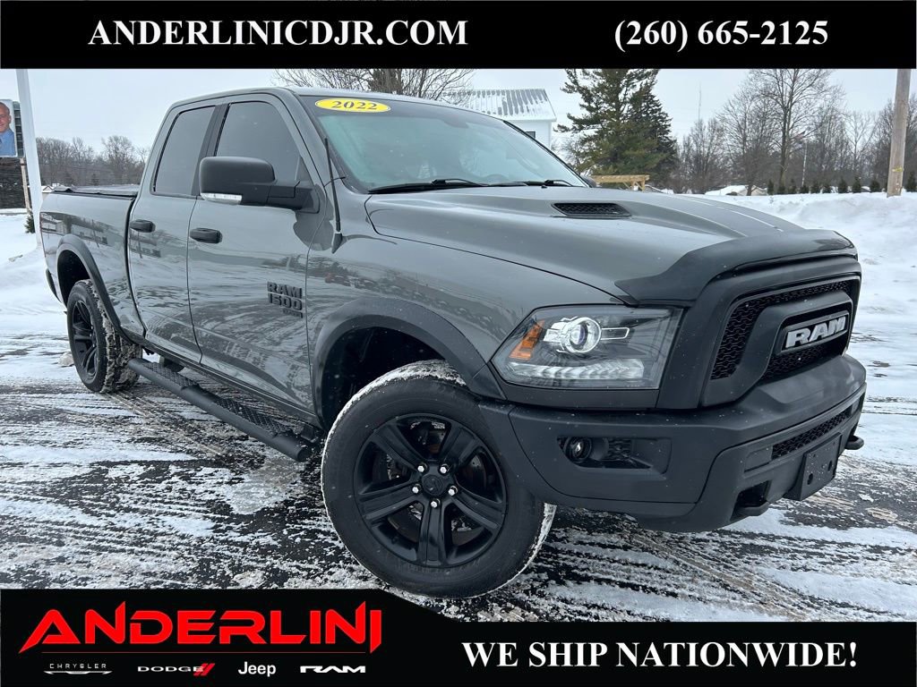 Used 2022 RAM 1500 Classic Warlock w/ Ceramic Grey Warlock Package