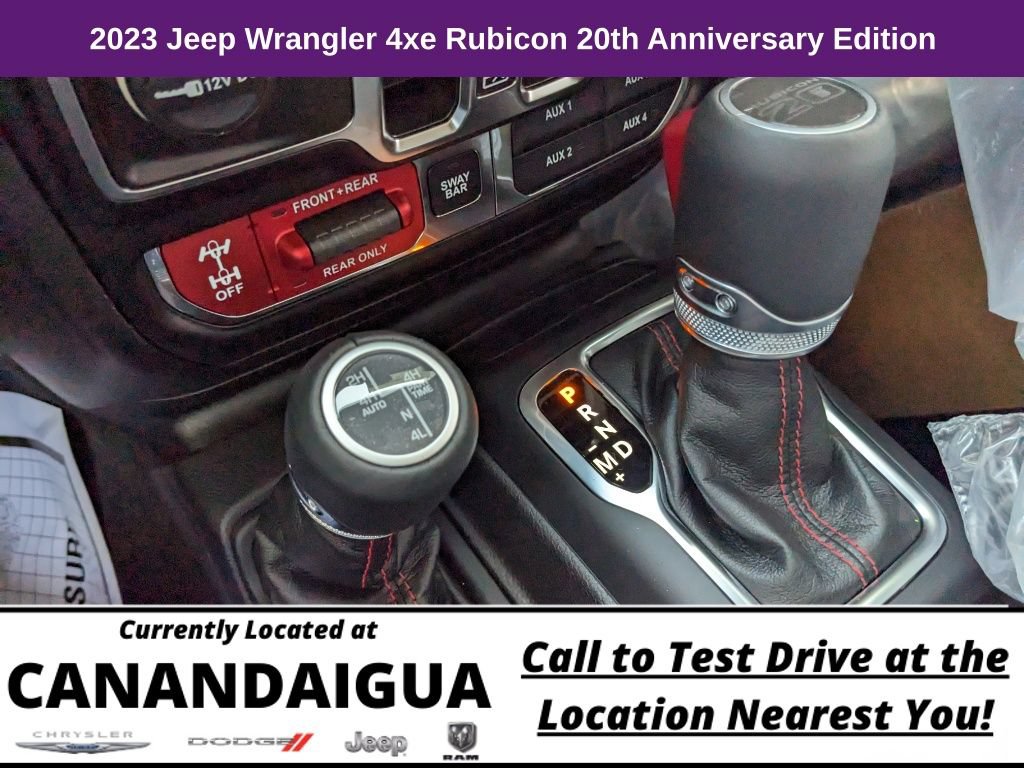 New 2023 Jeep Wrangler Unlimited Rubicon 4xe AWD/4WD image 29
