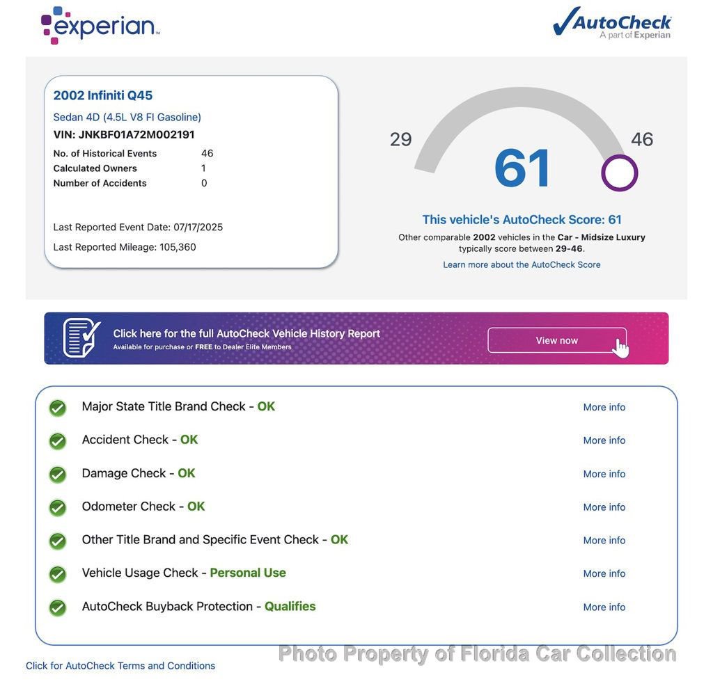 Used 2002 INFINITI Q45 Luxury image 13