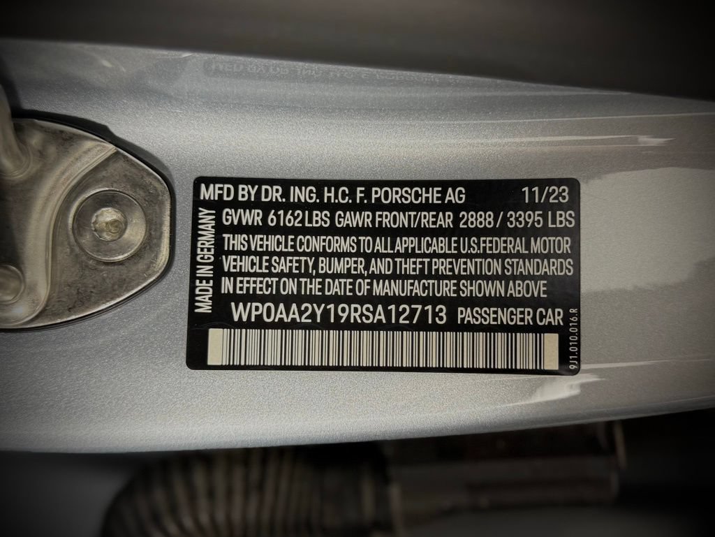 New 2024 Porsche Taycan RWD image 24