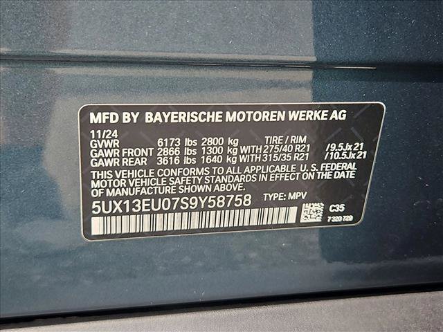 Certified 2025 BMW X5 sDrive40i w/ Parking Assistance Package RWD image 26