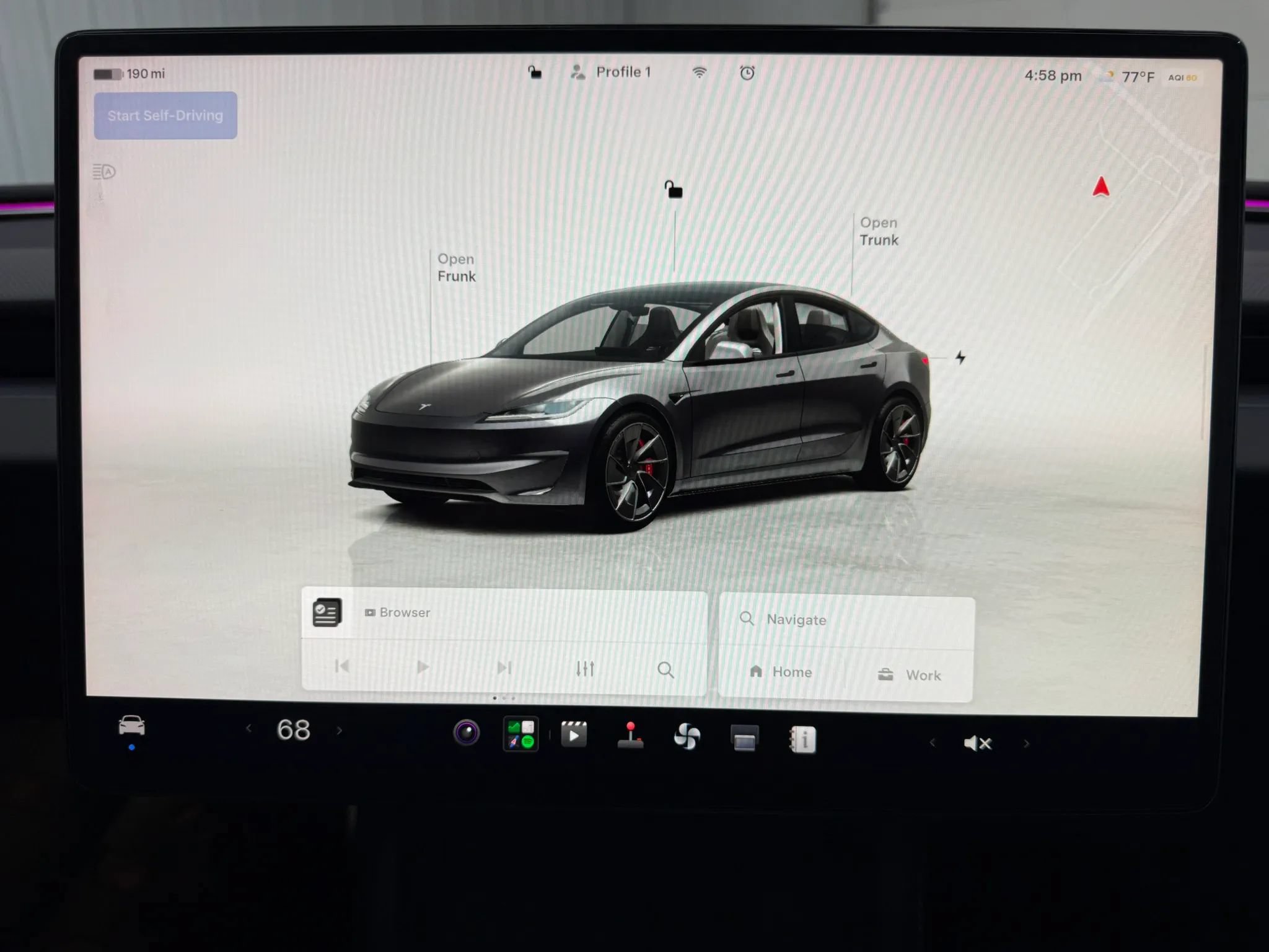 Used 2024 Tesla Model 3 Performance AWD/4WD image 21