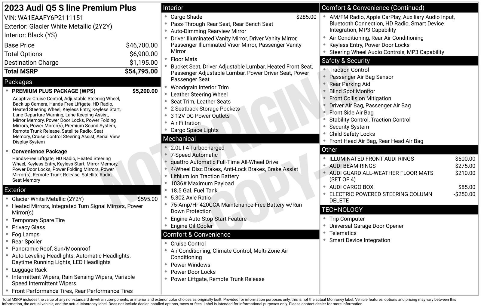 Certified 2023 Audi Q5 2.0T Premium Plus w/ Premium Plus Package image 16