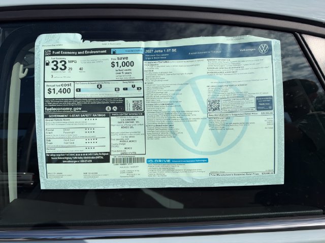 New 2027 Volkswagen Jetta SE FWD image 31