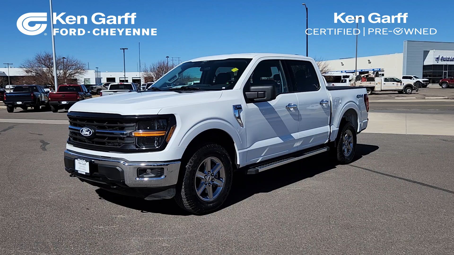 Certified 2025 Ford F150 XLT w/ Equipment Group 301A Standard