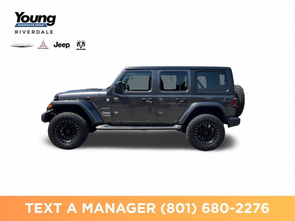 Used 2019 Jeep Wrangler Unlimited Sahara AWD/4WD image 2
