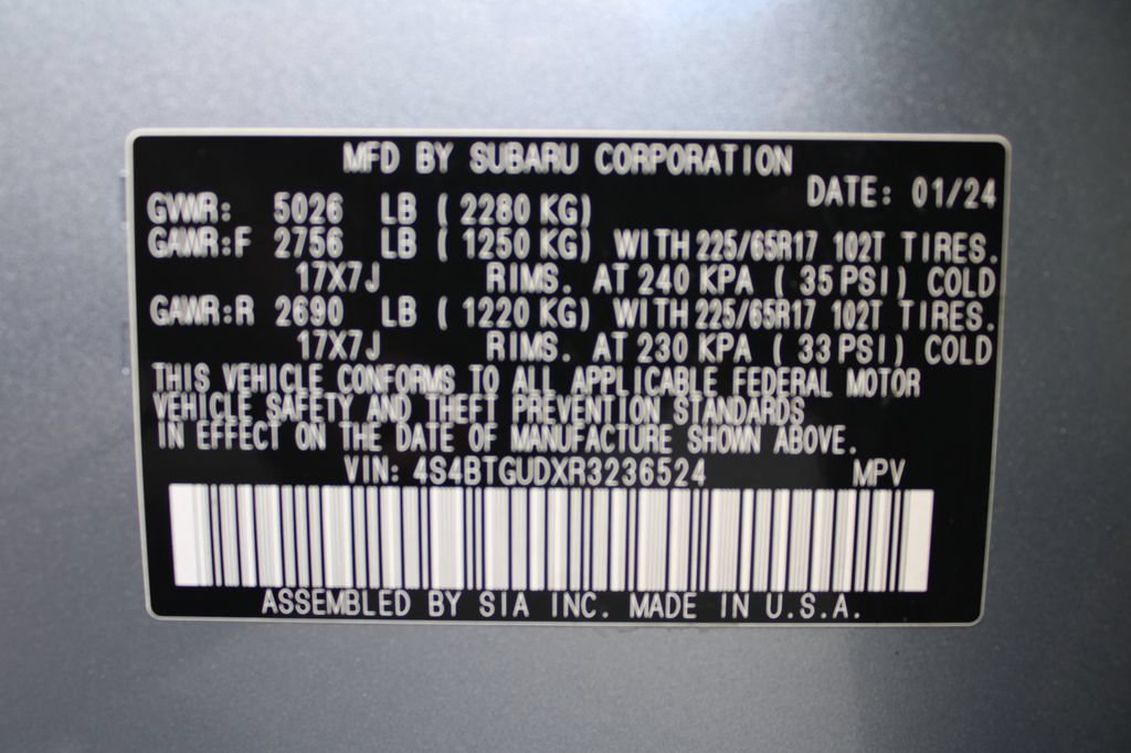 Used 2024 Subaru Outback Wilderness AWD/4WD image 32