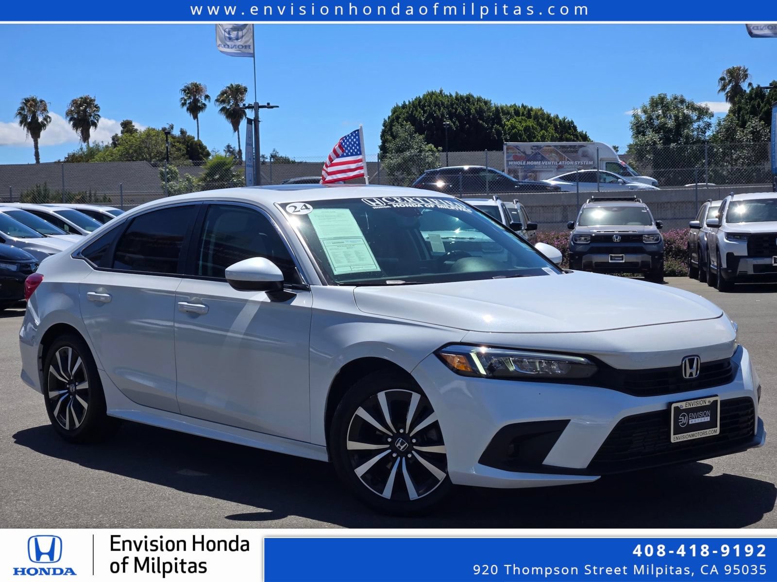 Used 2024 Honda Civic EX image 1