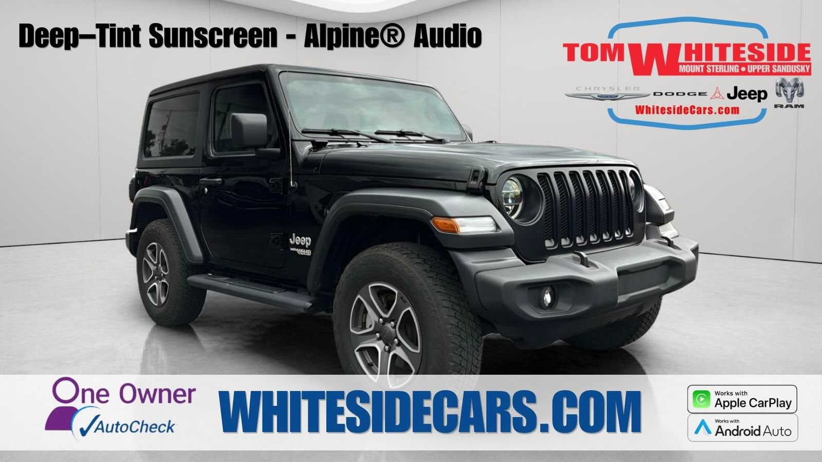 Used 2021 Jeep Wrangler Sport AWD/4WD video 1