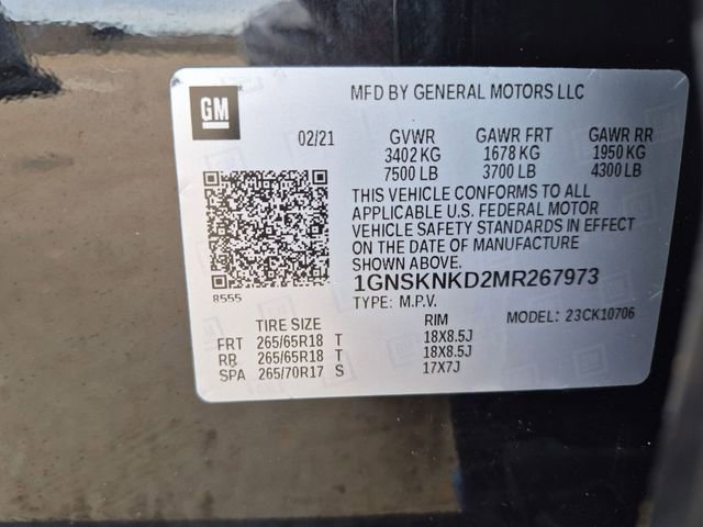 Used 2021 Chevrolet Tahoe LT AWD/4WD image 23