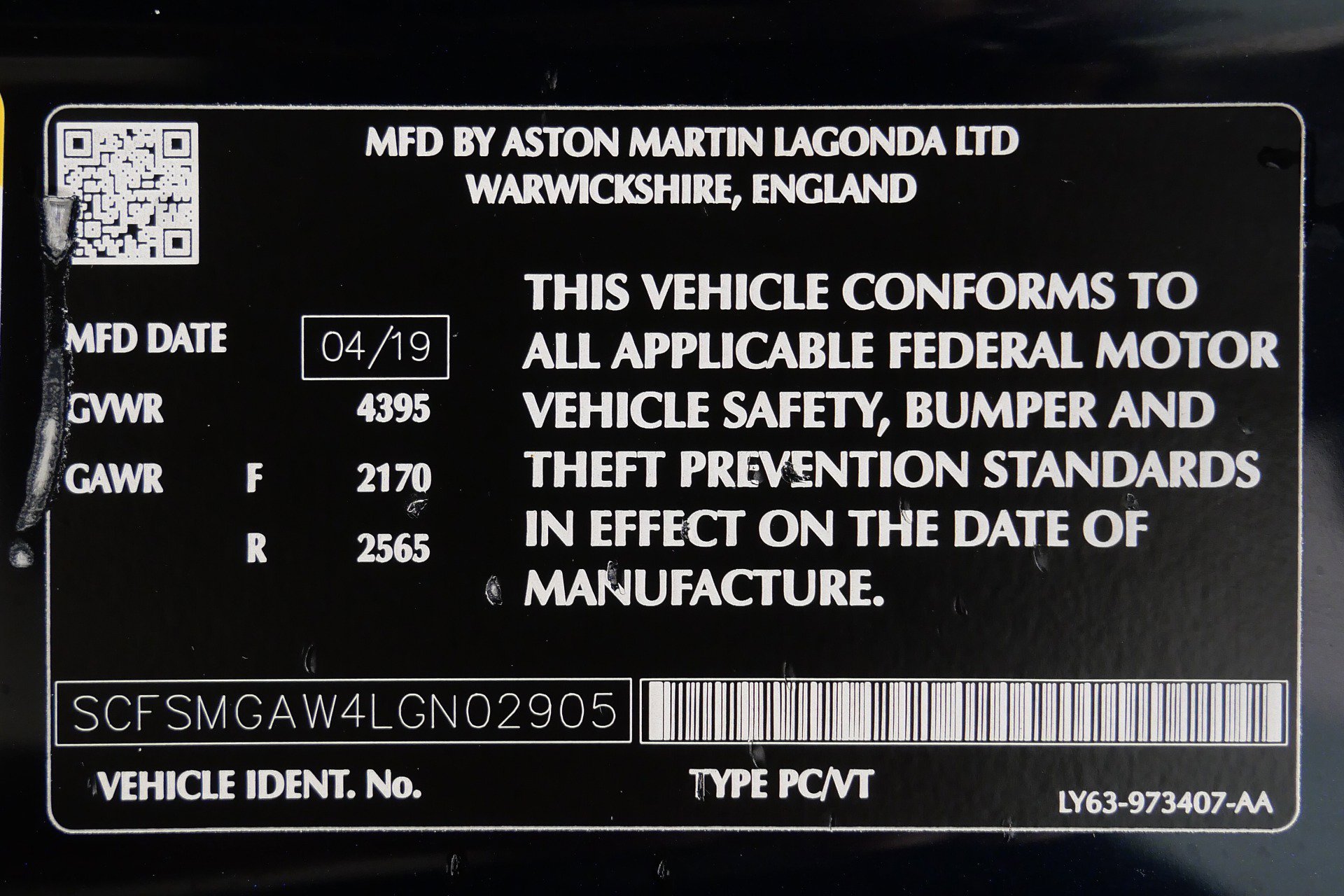 Used 2020 Aston Martin V8 Vantage -Twin Turbo V8, Comfort Collec image 18