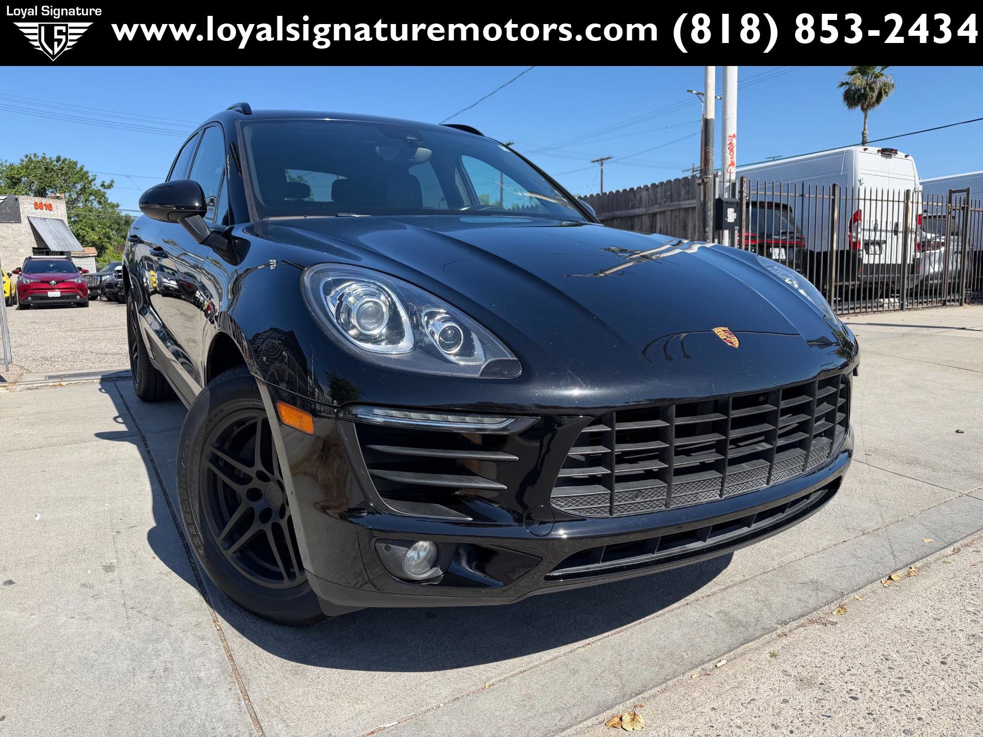 Used 2017 Porsche Macan AWD/4WD image 1