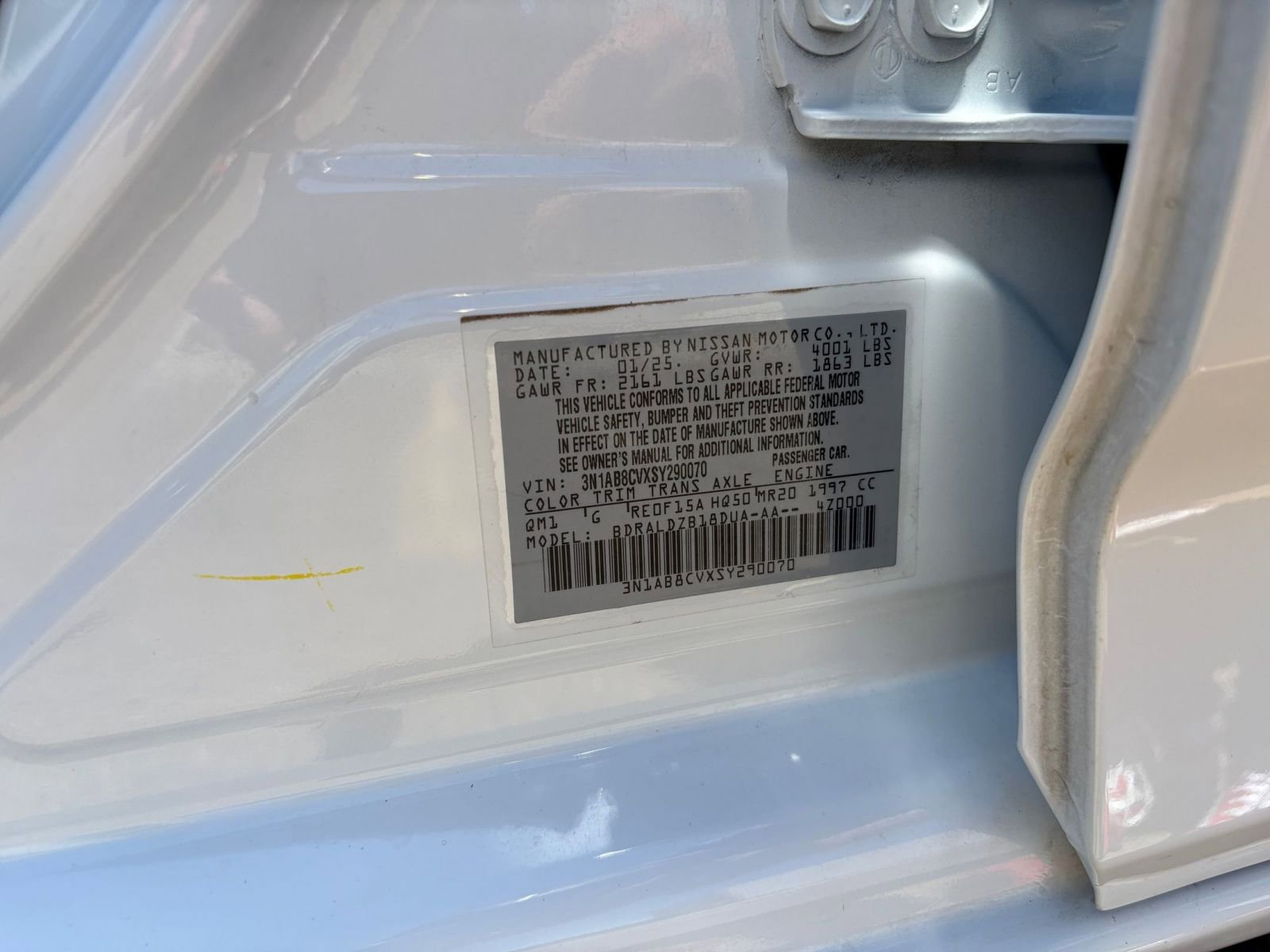 Used 2025 Nissan Sentra SV FWD image 27
