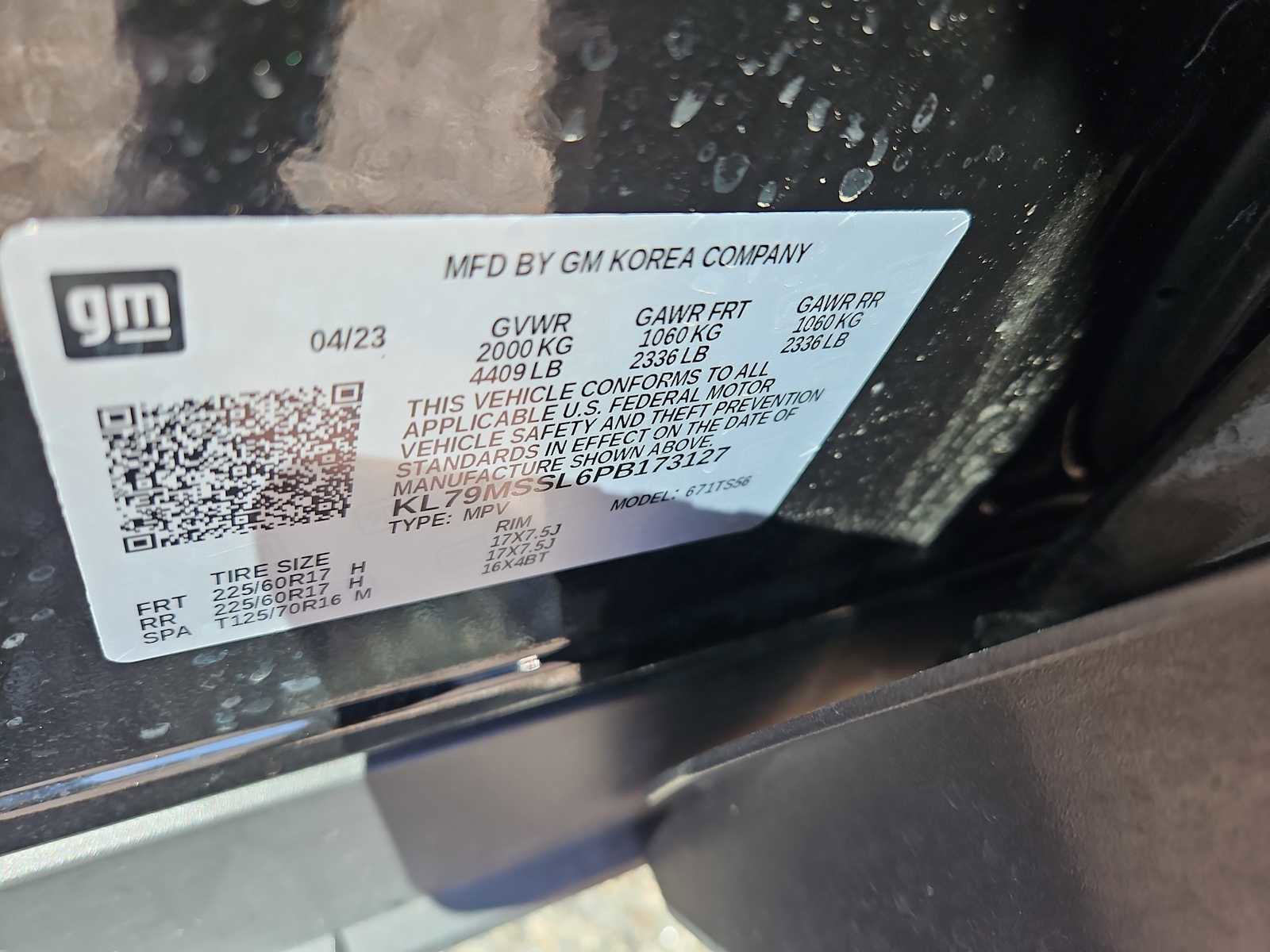 Certified 2023 Chevrolet TrailBlazer ACTIV AWD/4WD image 14
