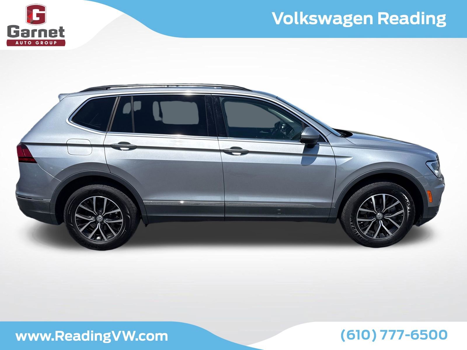 Certified 2021 Volkswagen Tiguan SE w/ Panoramic Sunroof Package AWD/4WD image 6
