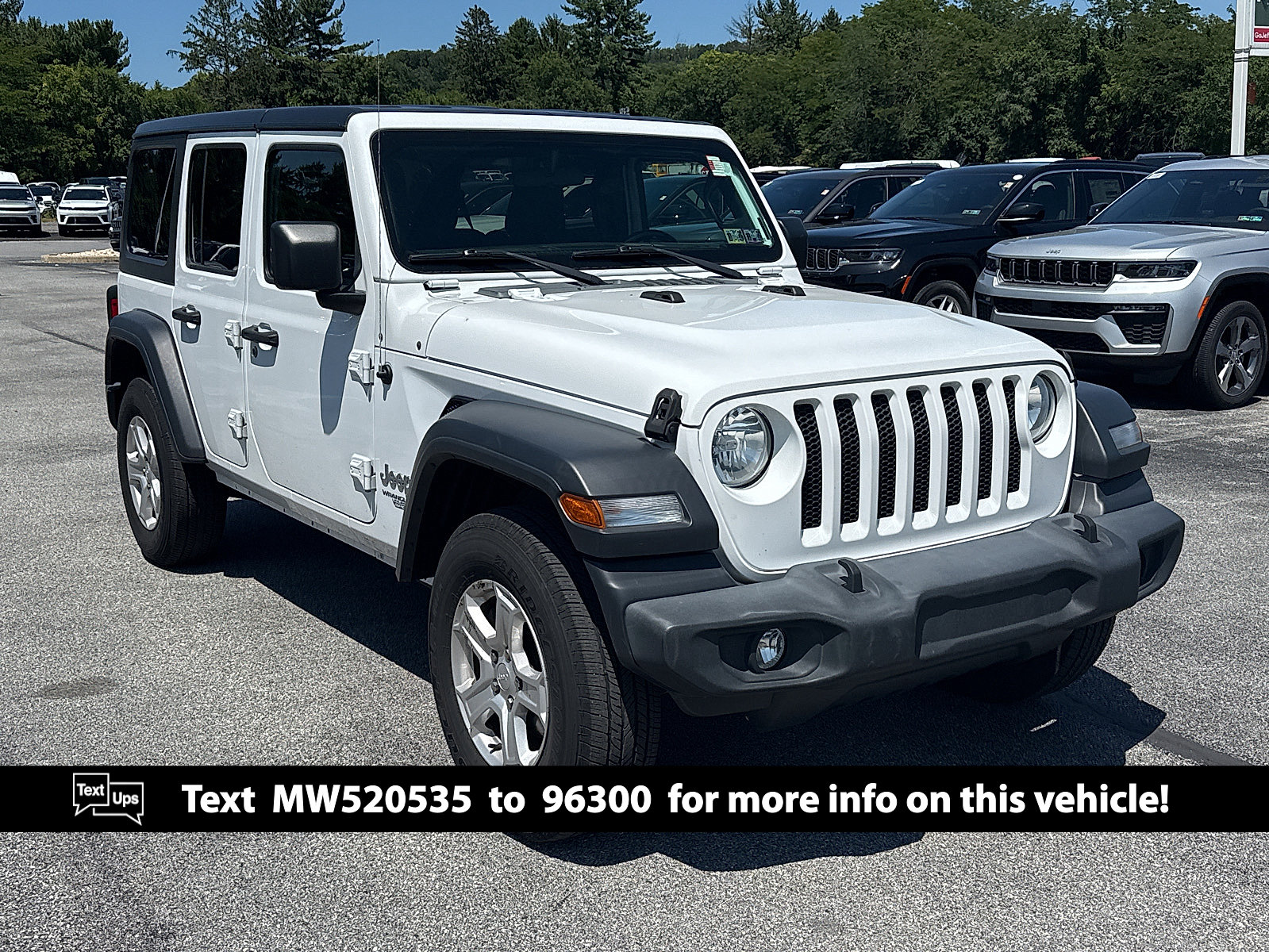 Used 2021 Jeep Wrangler Unlimited Sport