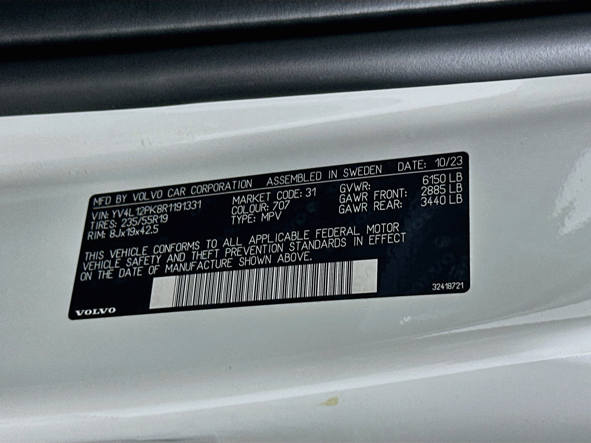 Used 2024 Volvo XC90 B5 Core AWD/4WD image 12