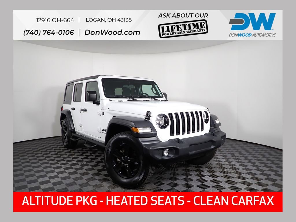 Used 2020 Jeep Wrangler Unlimited Sport image 1