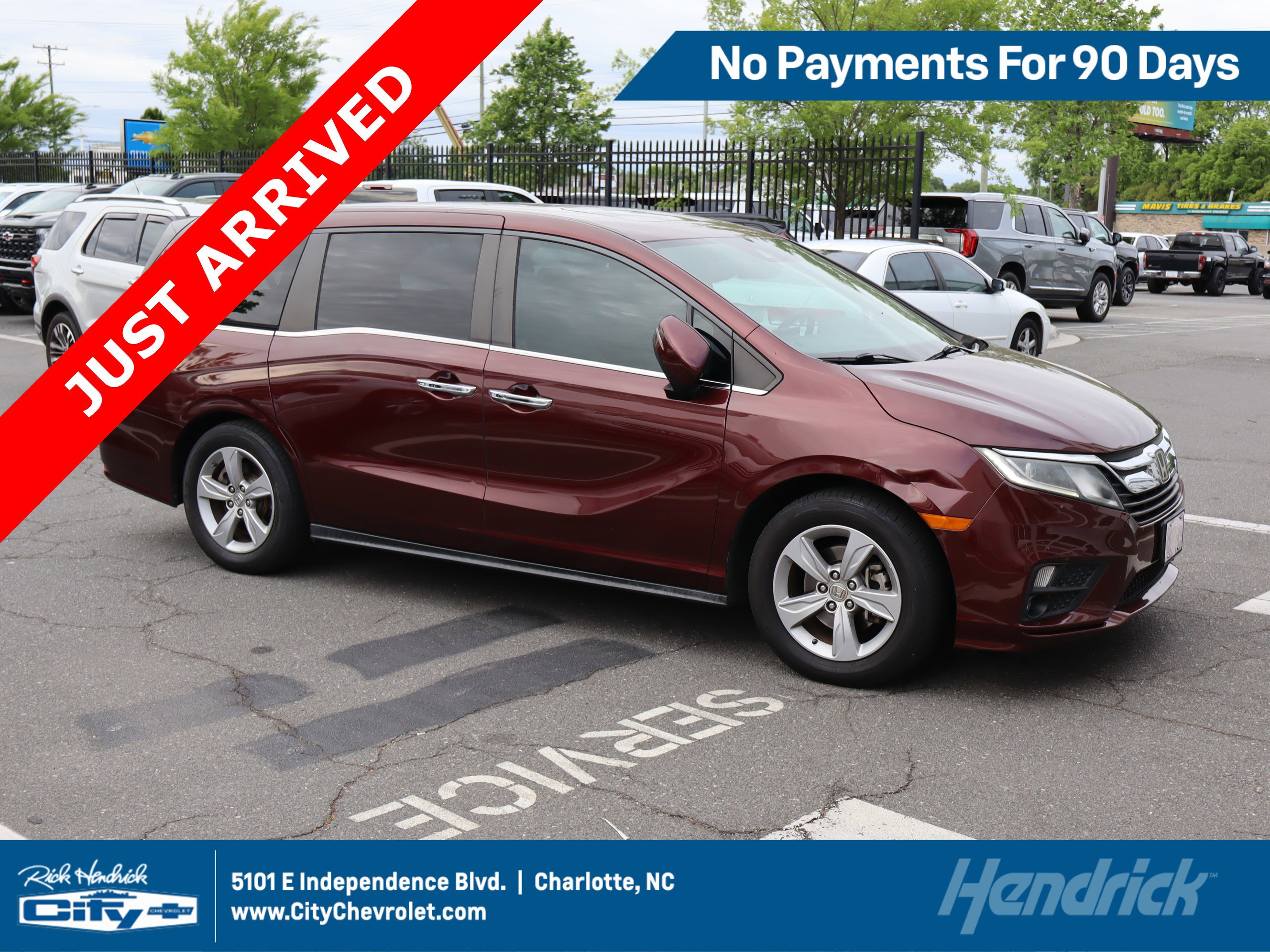 Used 2018 Honda Odyssey EX-L image 1