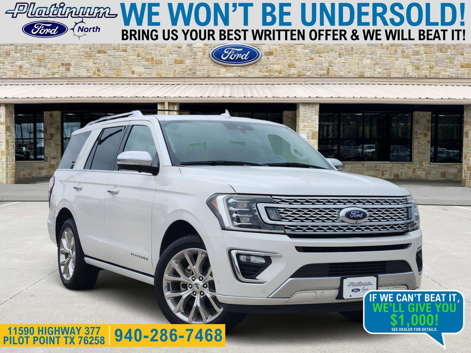 Used 2019 Ford Expedition Platinum RWD image 1
