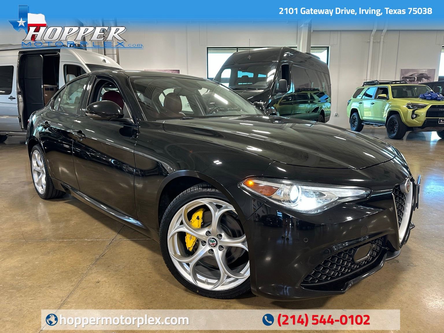 Used 2018 Alfa Romeo Giulia Ti Sport w/ Quick Order Package 22S Sport image 1