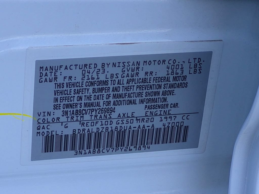 Used 2023 Nissan Sentra SV FWD image 28