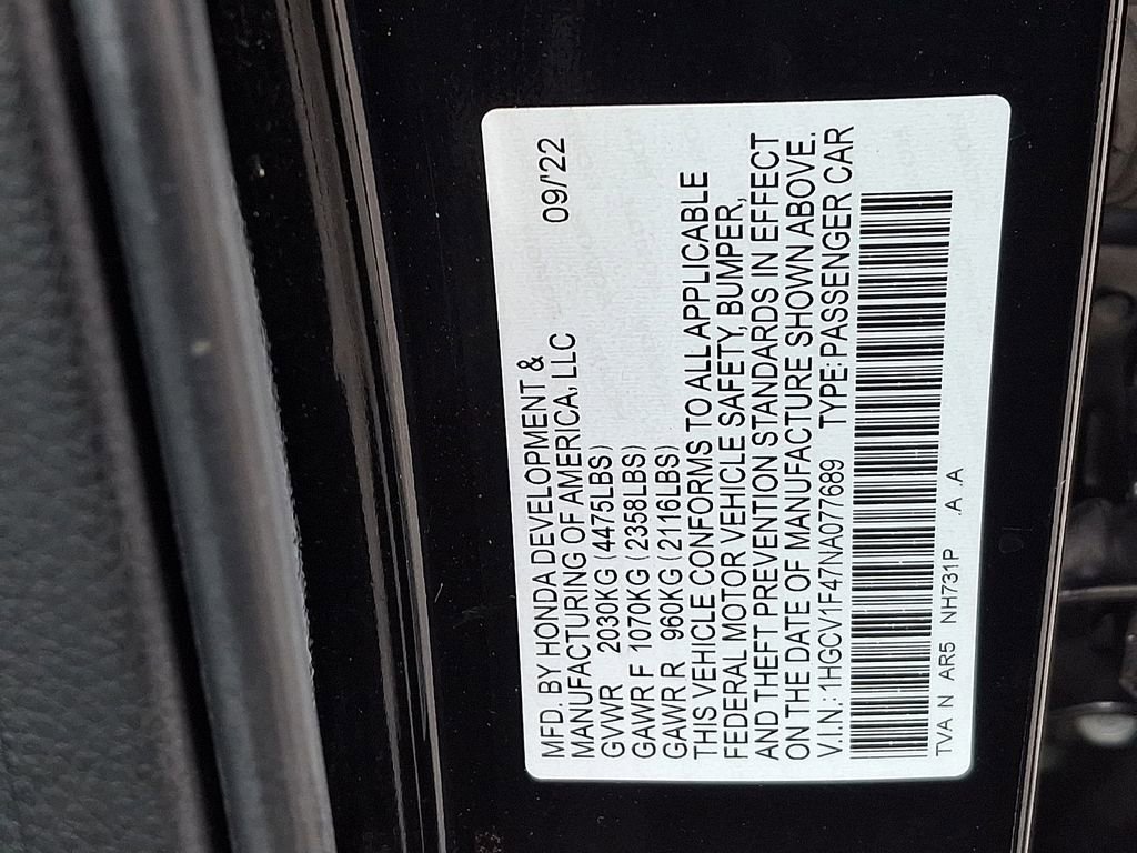 Used 2022 Honda Accord Sport Special Edition image 27
