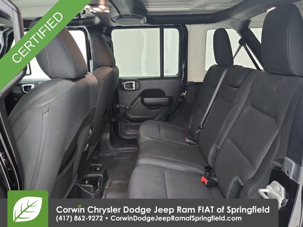 Certified 2022 Jeep Wrangler Unlimited Sport image 28