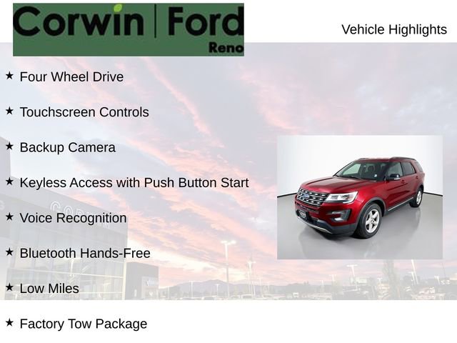 Certified 2017 Ford Explorer XLT w/ Equipment Group 201A image 7