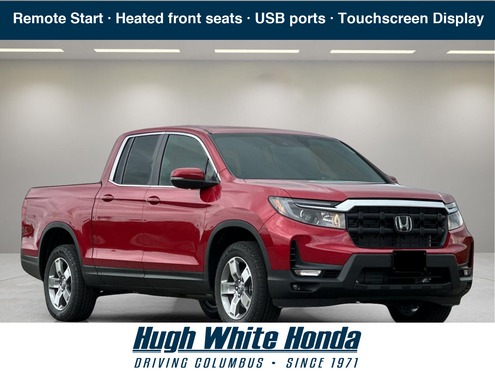 New 2026 Honda Ridgeline RTL