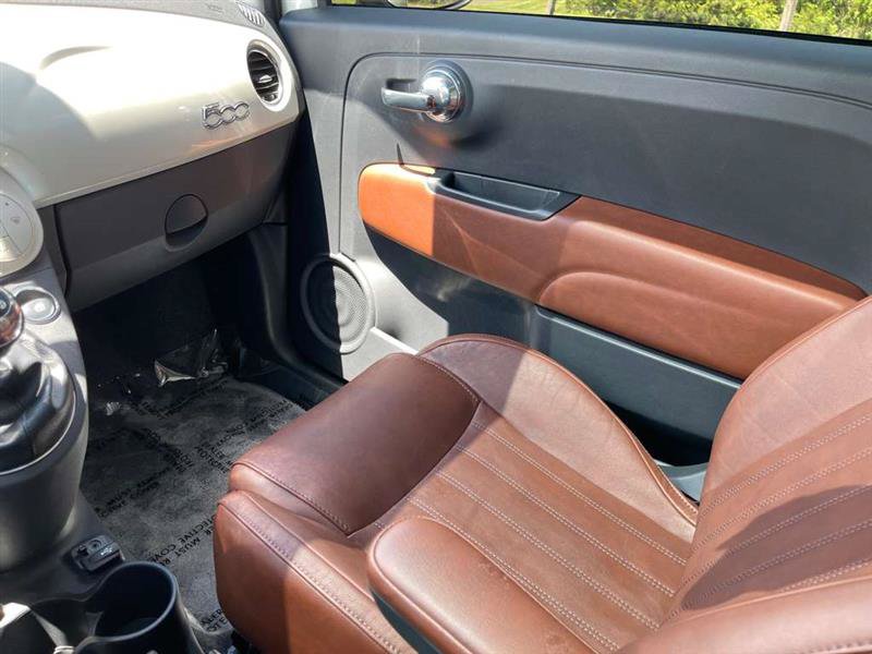 Used 2015 FIAT 500 Lounge w/ Luxury Leather Package FWD image 74