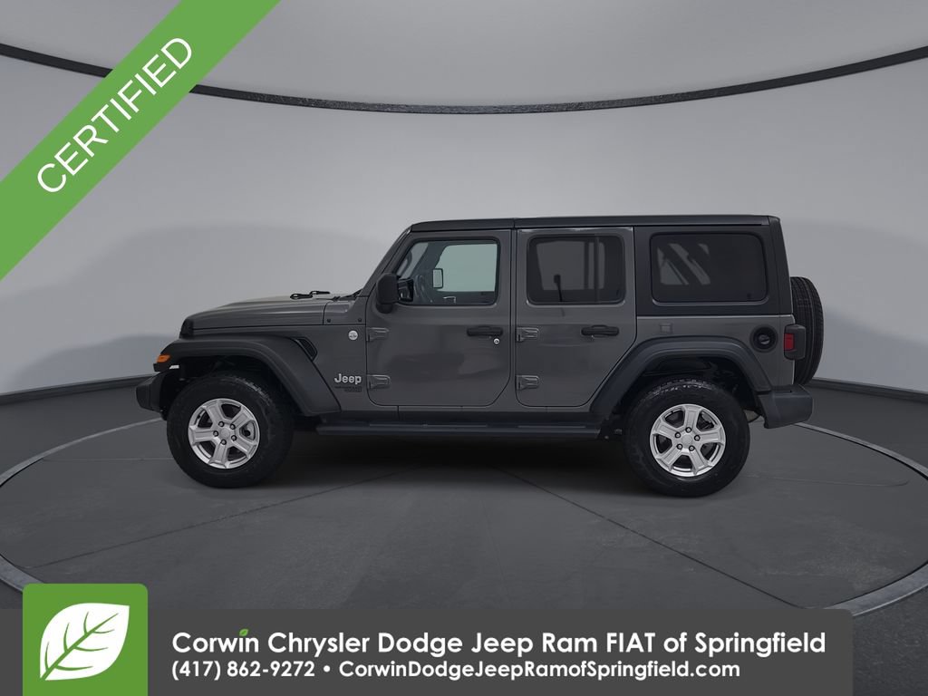 Used 2021 Jeep Wrangler Unlimited Sport AWD/4WD image 9