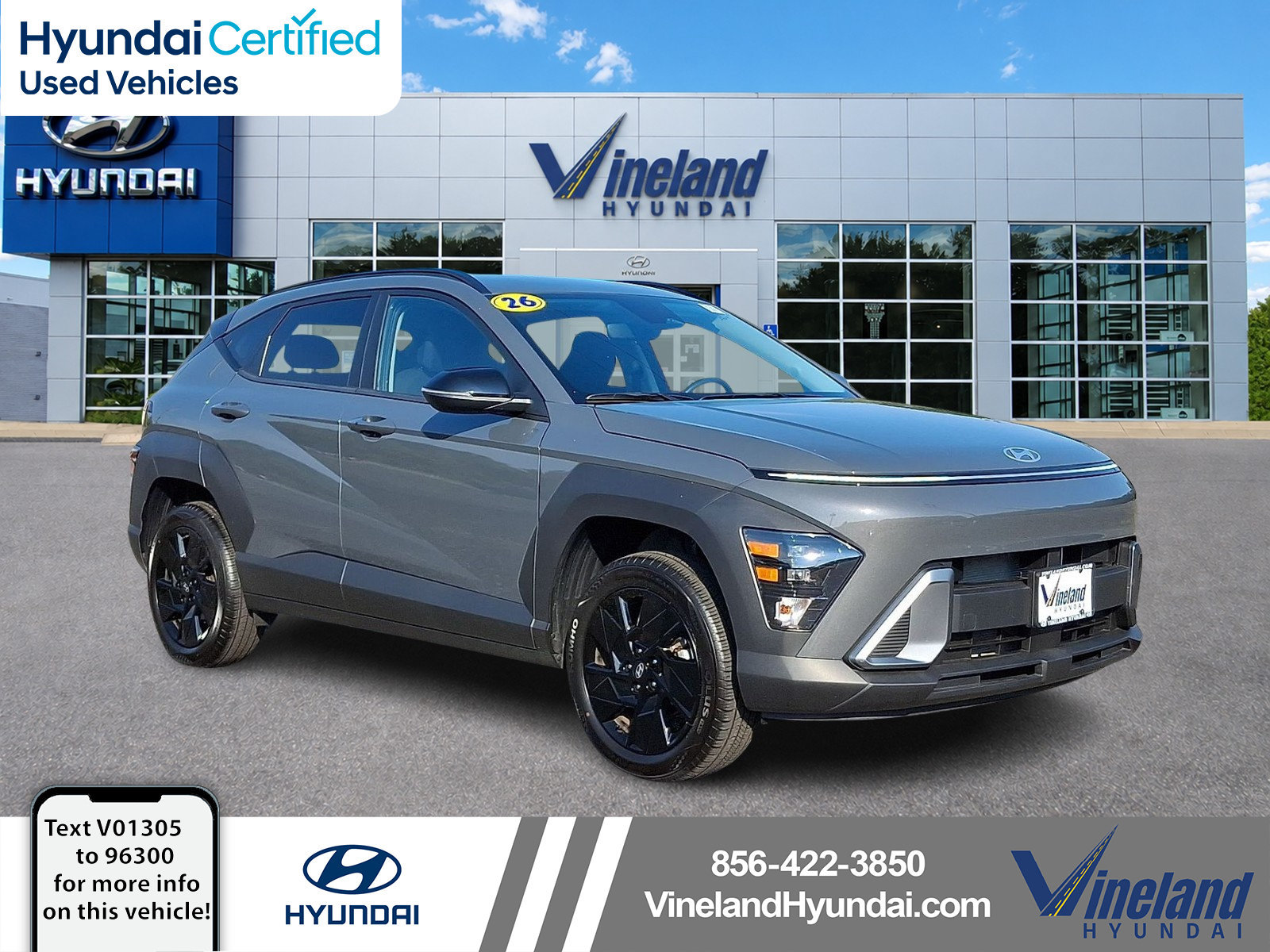 Certified 2026 Hyundai Kona SEL Sport