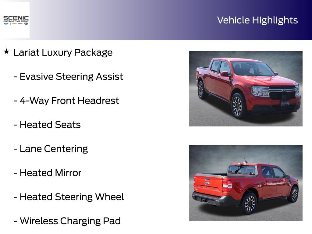 Used 2022 Ford Maverick Lariat w/ Lariat Luxury Package AWD/4WD image 10
