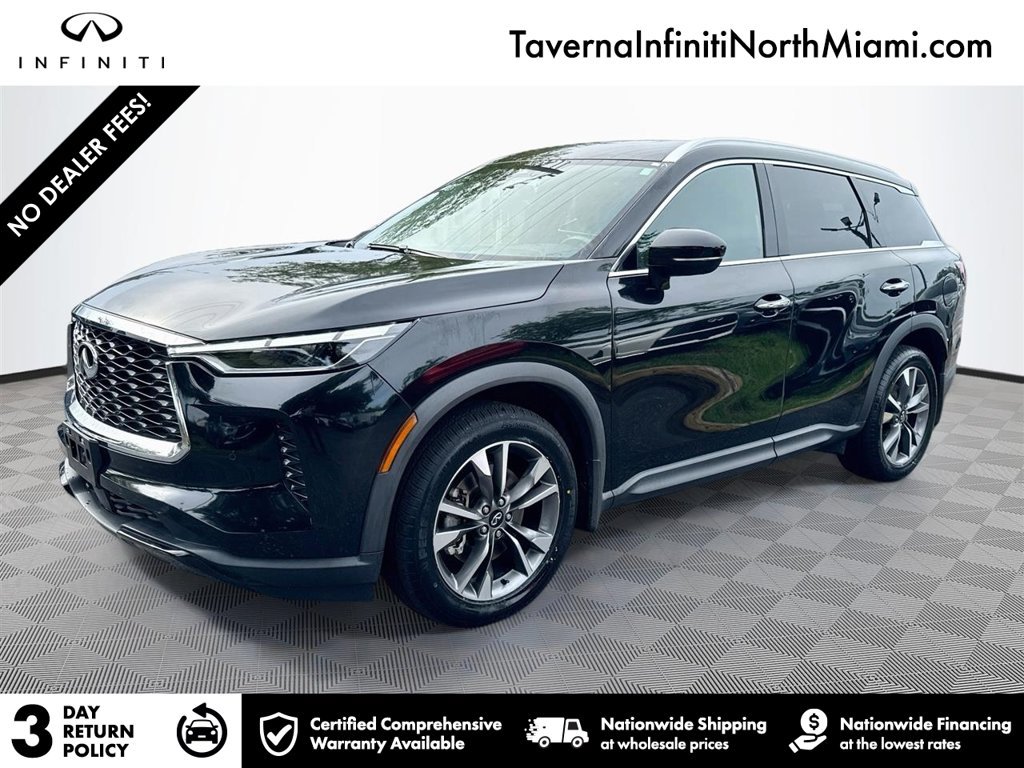 Certified 2024 INFINITI QX60 Luxe w/ Cargo Package
