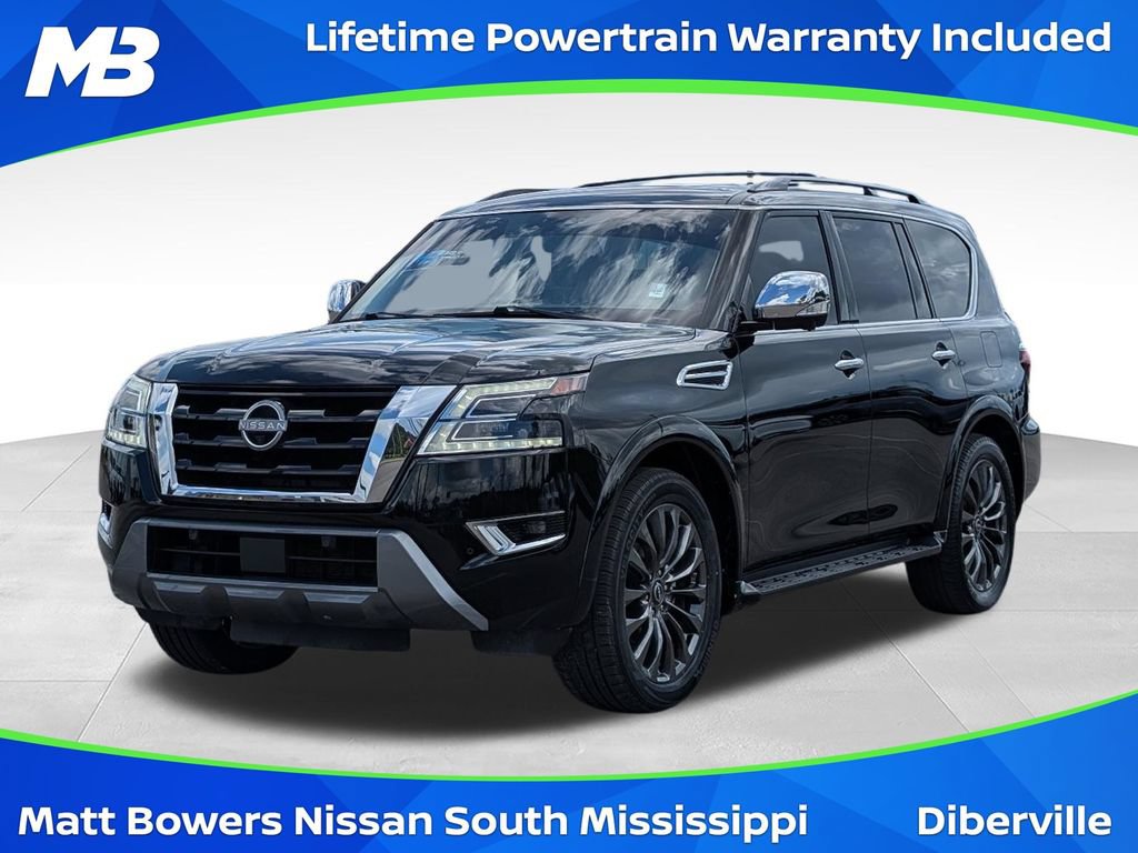 Used 2024 Nissan Armada Platinum w/ Captain's Chairs Package