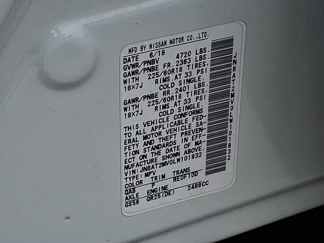 Used 2020 Nissan Rogue SV w/ Premium Package image 26