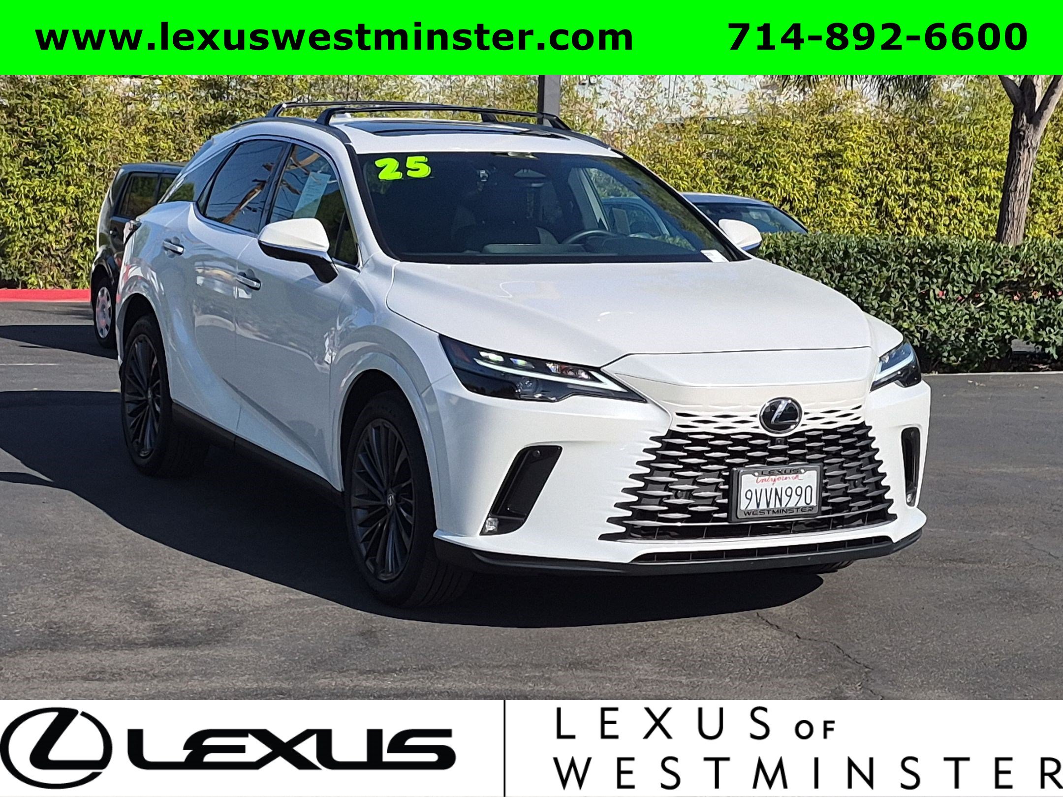 Certified 2025 Lexus RX 350h w/ Convenience Package AWD/4WD image 4