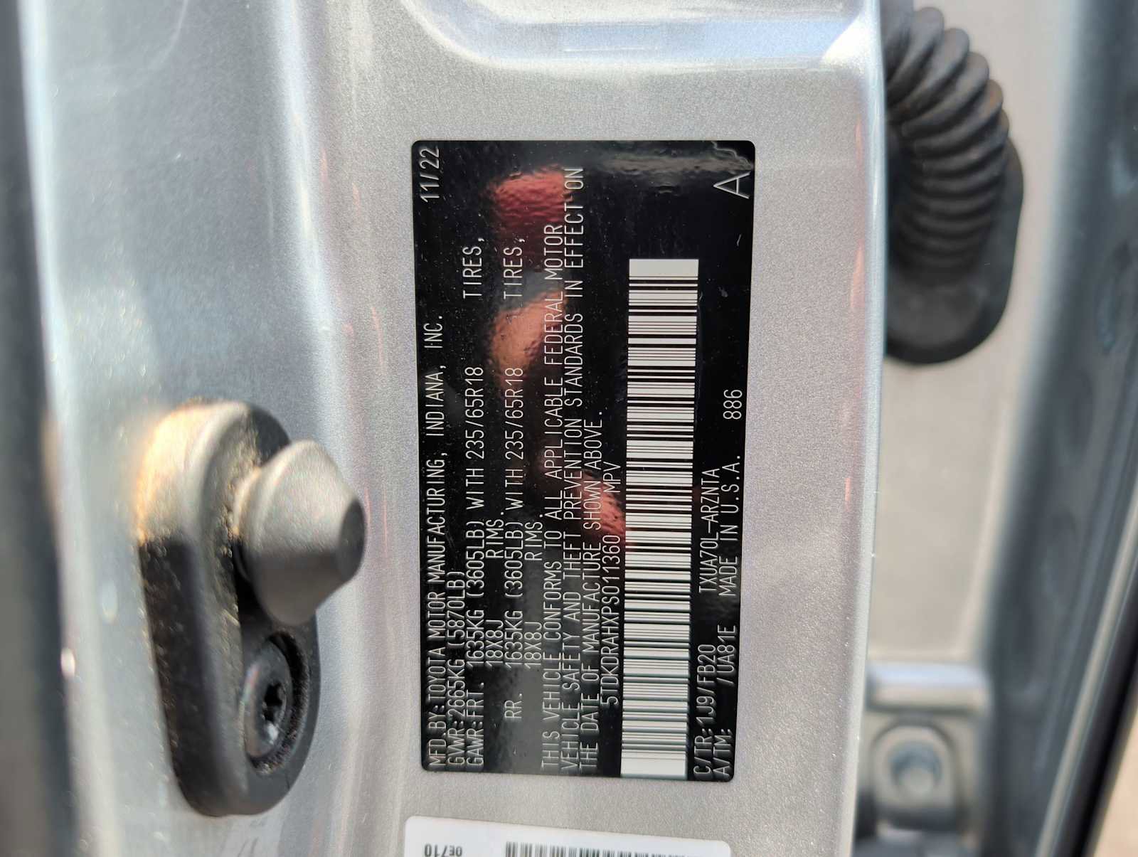 Used 2023 Toyota Highlander L FWD image 26