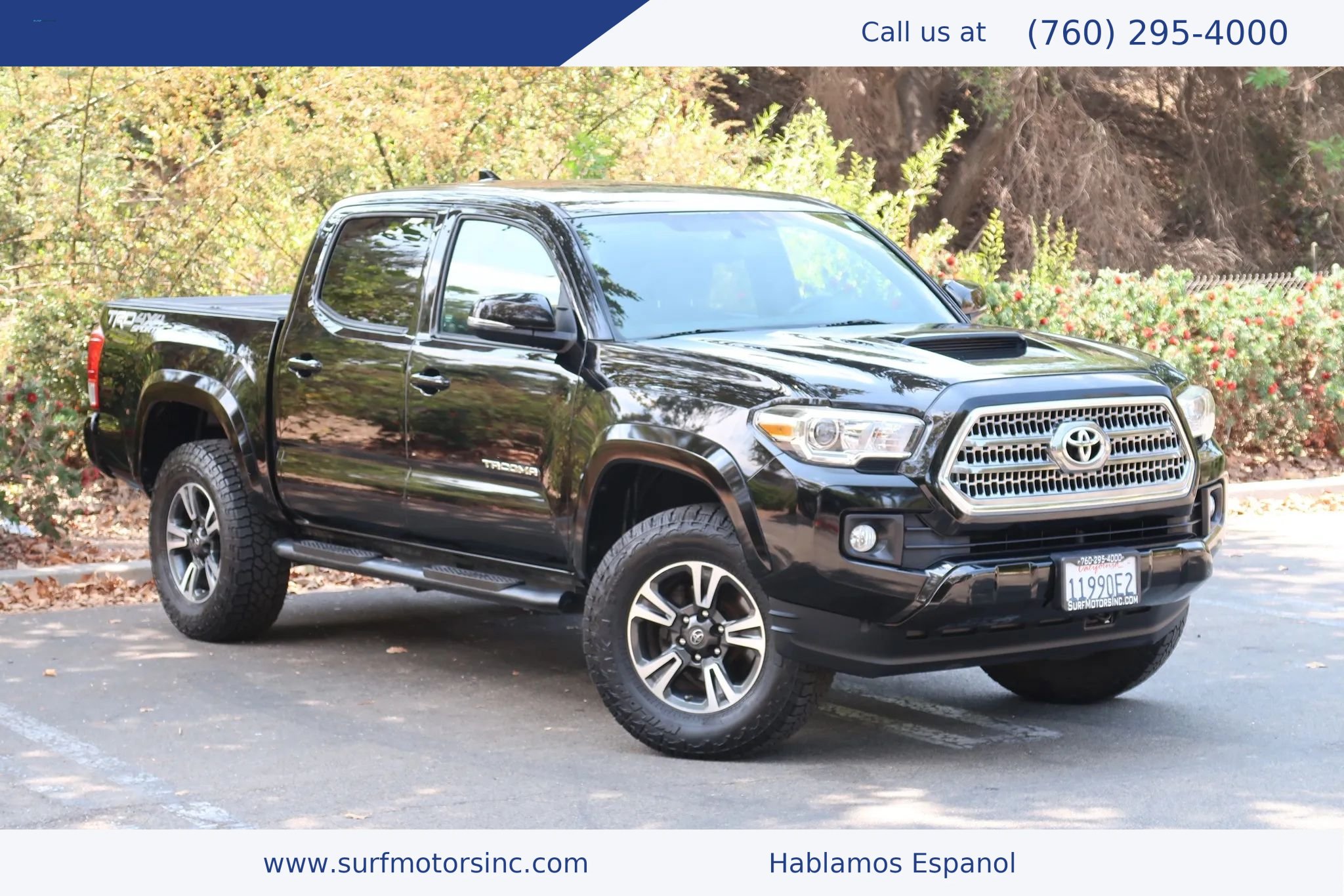 Used 2017 Toyota Tacoma TRD Sport w/ Tow Package (A/T) AWD/4WD image 1