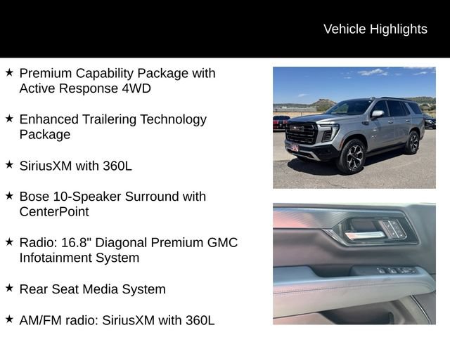 Used 2025 GMC Yukon AT4 w/ AT4 Premium Plus Package AWD/4WD image 15