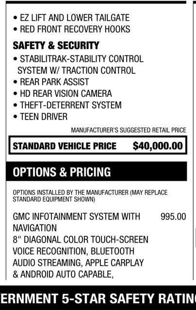 Used 2021 GMC Canyon AT4 w/ Driver Alert Package image 6