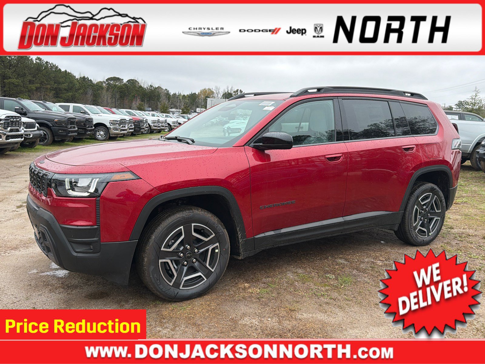 New 2026 Jeep Cherokee Laredo AWD/4WD image 1