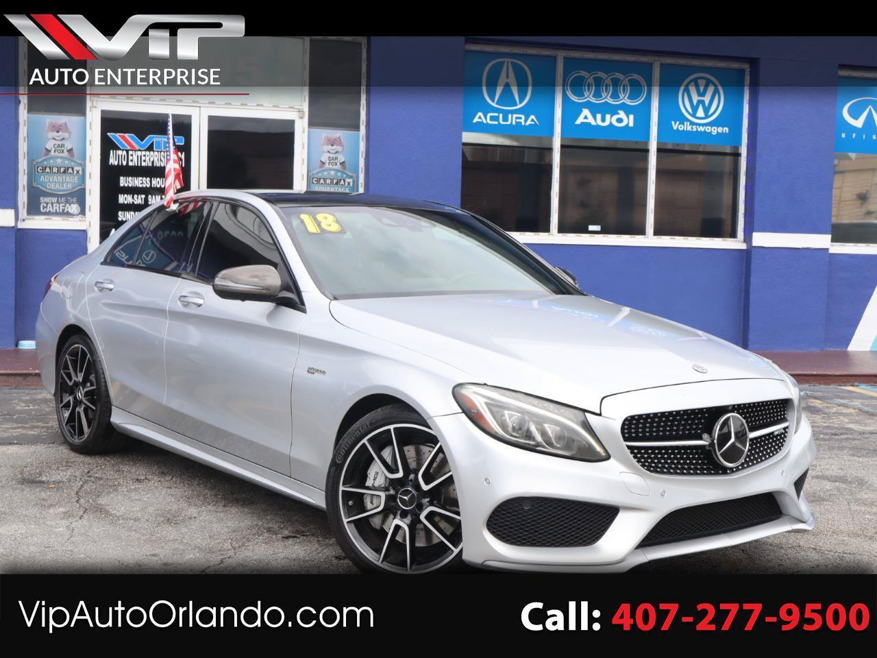 Used 2018 Mercedes-Benz C 43 AMG 4MATIC Sedan
