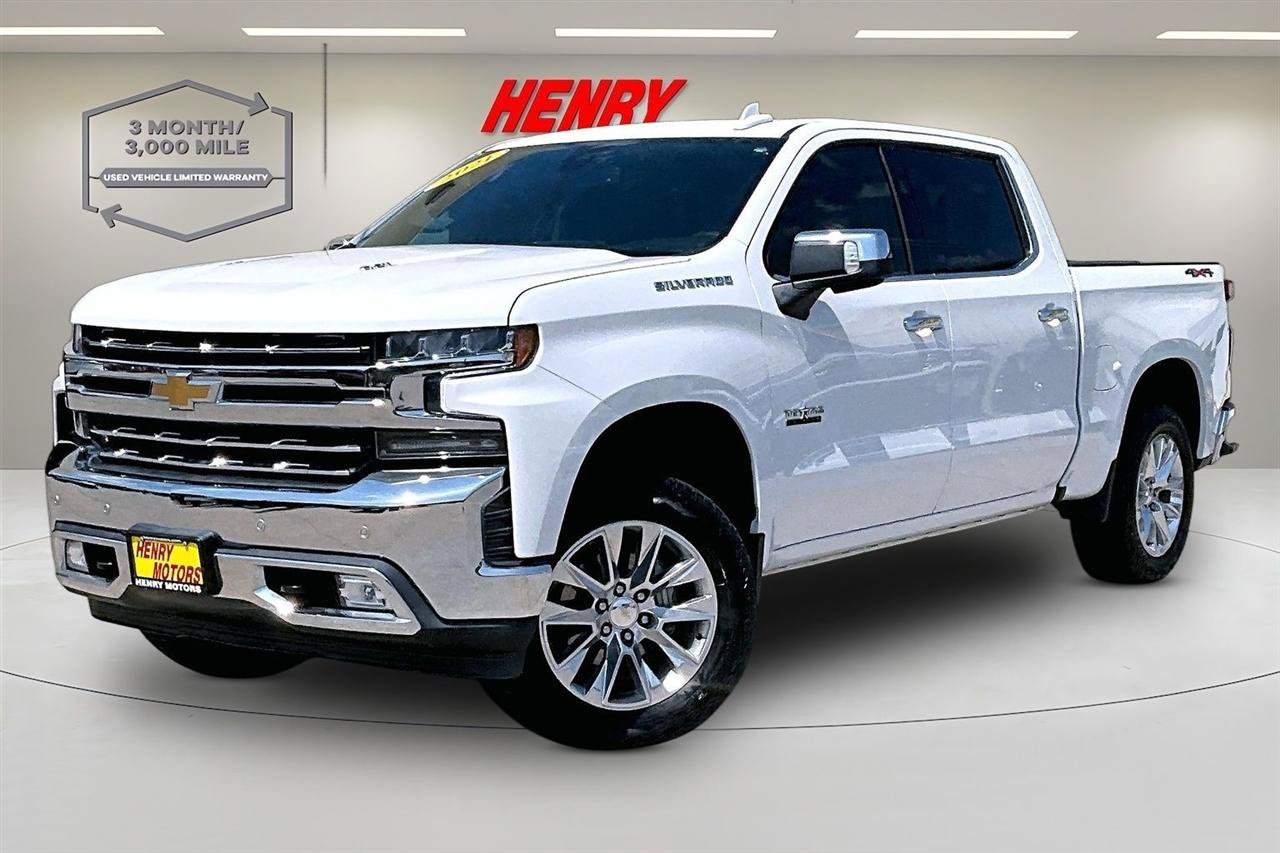 Used 2021 Chevrolet Silverado 1500 LTZ w/ Safety Package II AWD/4WD image 3