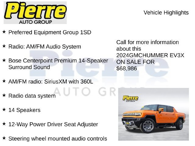 Used 2024 GMC Hummer EV 3X AWD/4WD image 7