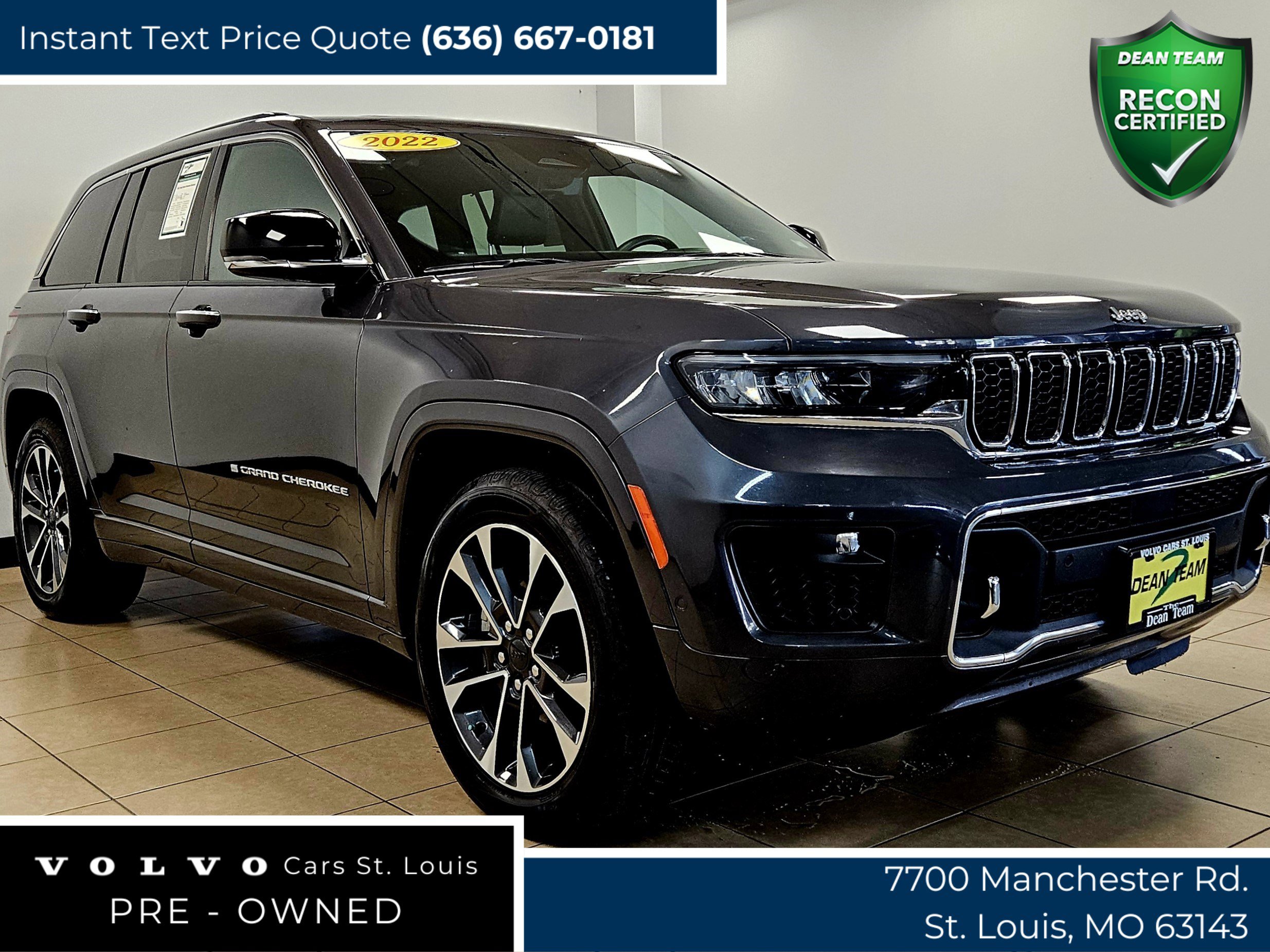 Used 2022 Jeep Grand Cherokee Overland w/ Luxury Tech Group IV image 1